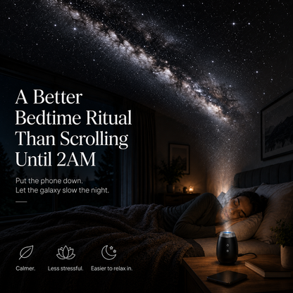 StarCeiling 360° Galaxy Sleep Projector