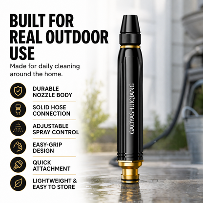 Limited-Time 50%OFF 🎉—Elnuvo™ PowerJet Pro Nozzle 💦 With 4 Premium Metal Adapters