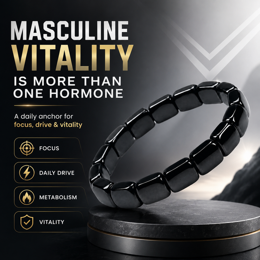 Varenloey® Men’s Hematite Strength Bracelet