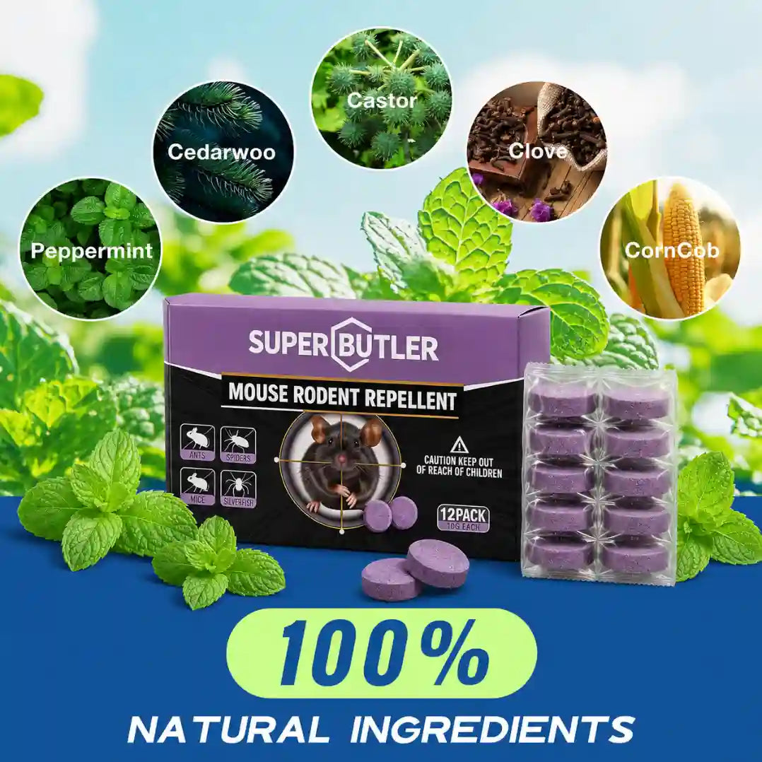 Rodent & Pest Repellent Balls - Protect Your Home, Garage & Outdoor Spaces From Unwanted Pests
