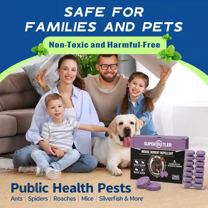 Rodent & Pest Repellent Balls - Protect Your Home, Garage & Outdoor Spaces From Unwanted Pests