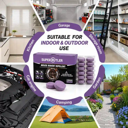 Rodent & Pest Repellent Balls - Protect Your Home, Garage & Outdoor Spaces From Unwanted Pests