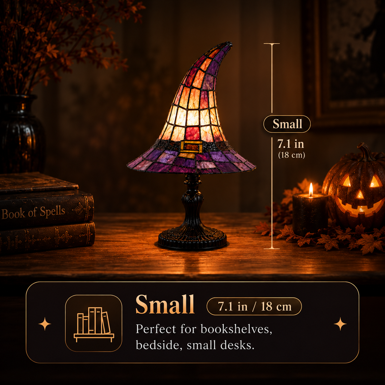 🎃 Small - 18 cm - 7.1 in
