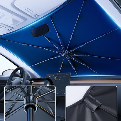 Car Windshield Folding Sunshade Umbrella