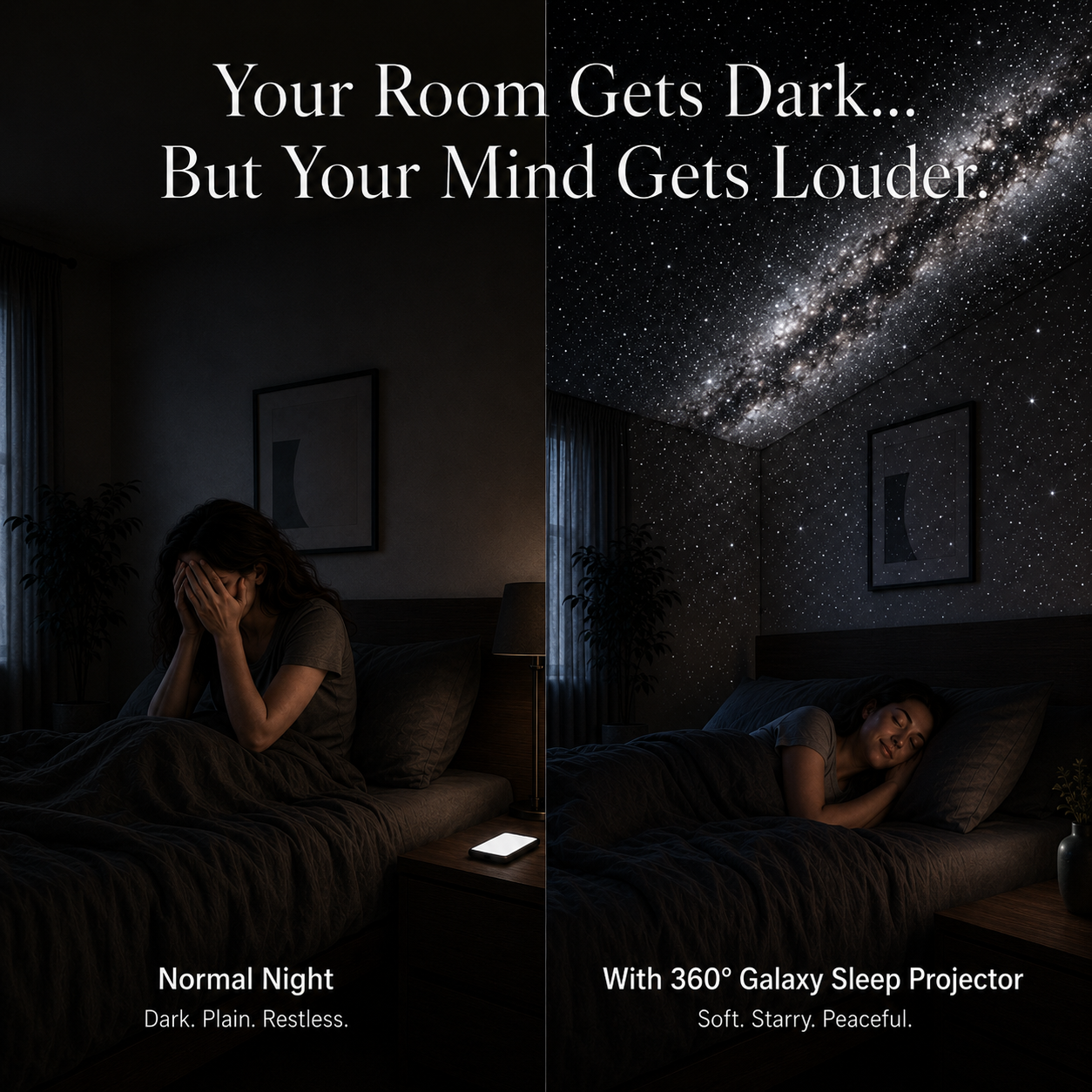 StarCeiling 360° Galaxy Sleep Projector