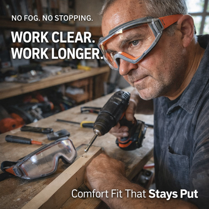 Protect Your Eyes Right-Safety Goggles