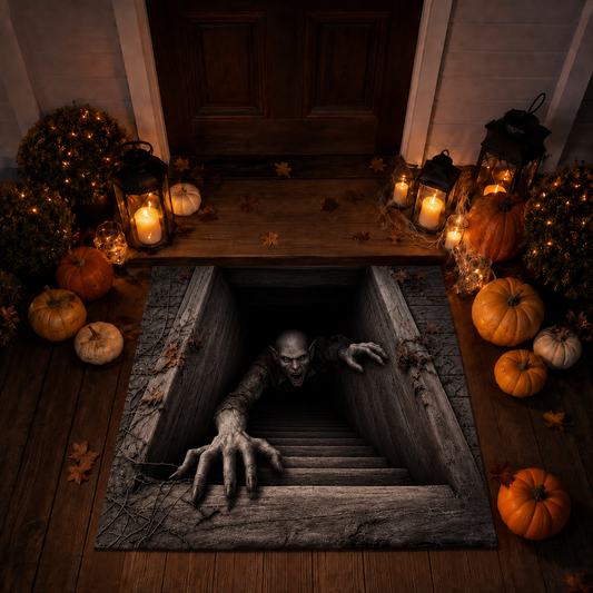 Varenloey® Creeping Ghoul 3D Illusion Rug