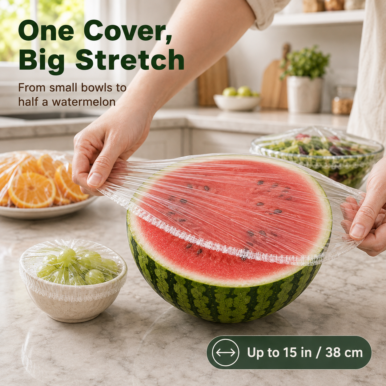 ⏳LAST DAY SALE 50% OFF!!🔥Varenloey® Disposable Stretch Food Covers for Bowls & Plates