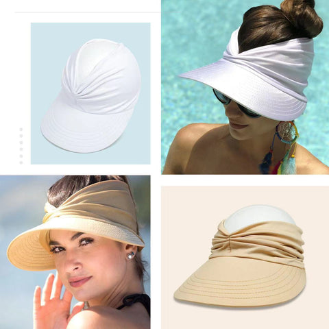 🔥 Summer Hot Sale 60% OFF💕UPF 50+ Sun Visor Ponytail Hat