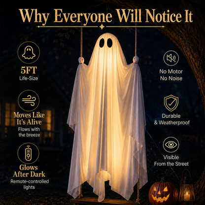 🎃The Ghost That Makes Your House Impossible to Ignore 👻✨