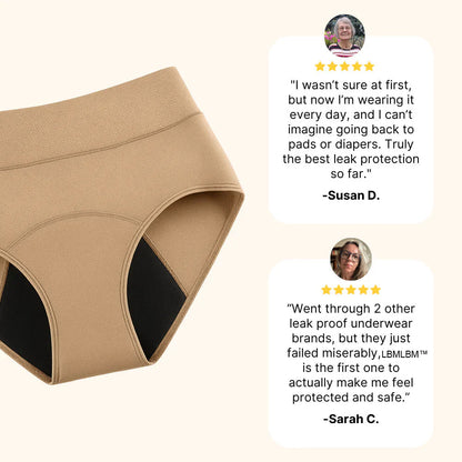 ELNUVO™ 100% Leak-Proof Underwear 4-Pack|✅Stay Dry, Fresh & Confident — Without Pads, Bulk, or Embarrassing Leaks🎁🎁