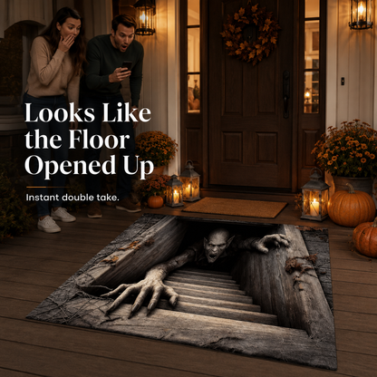 Varenloey® Creeping Ghoul 3D Illusion Rug