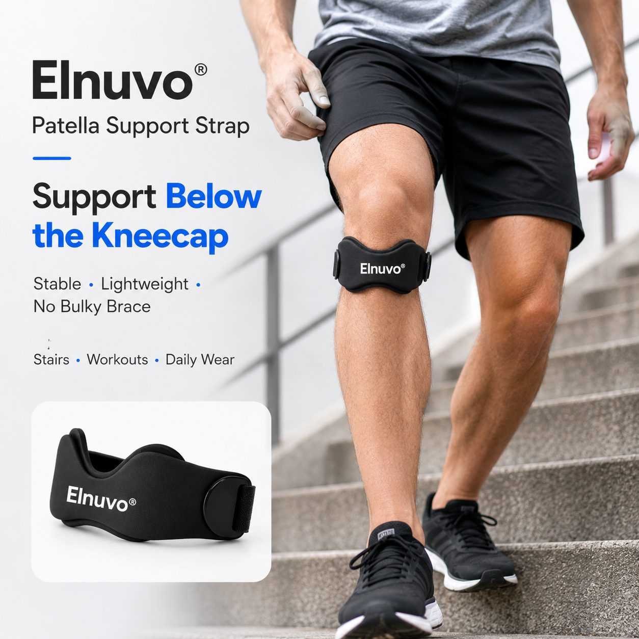 Soporte Rotuliano para Dolor de Rodilla