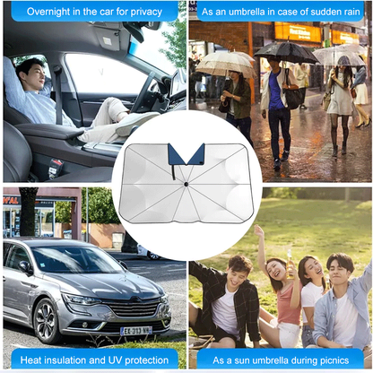 Car Windshield Folding Sunshade Umbrella