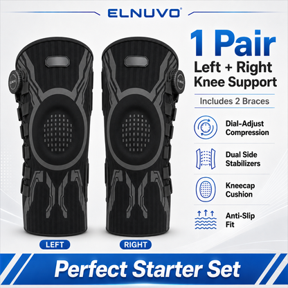 Elnuvo Advanced Adjustable Multi-Function Sports Knee Support Brace