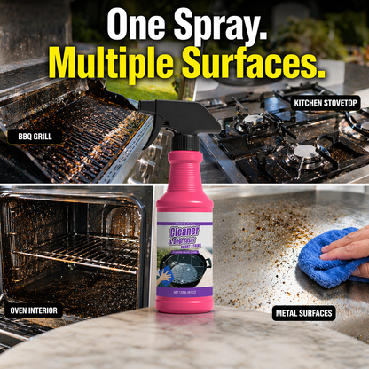 🔥Specialized Grill Cleaner — Heavy Grease, Gone Fast 🍢💦