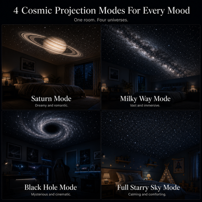 StarCeiling 360° Galaxy Sleep Projector