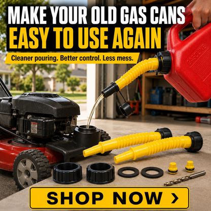 2-Pack Gas Can Spout Replacement Kit