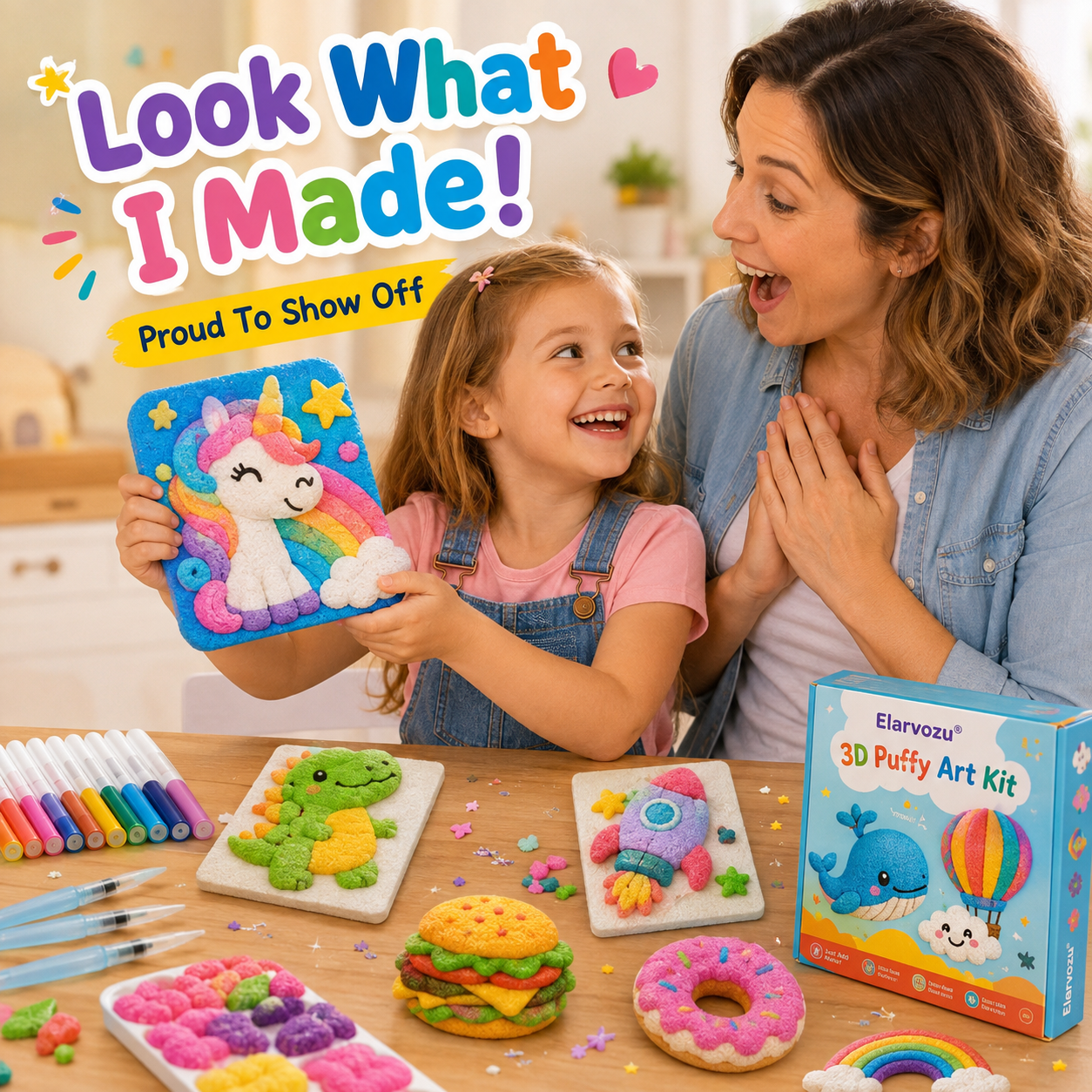🔥🔥Last Day 69% off 3D Puffy Texture Paper- Turn Simple Drawings Into Fun Puffy 3D Art🪄