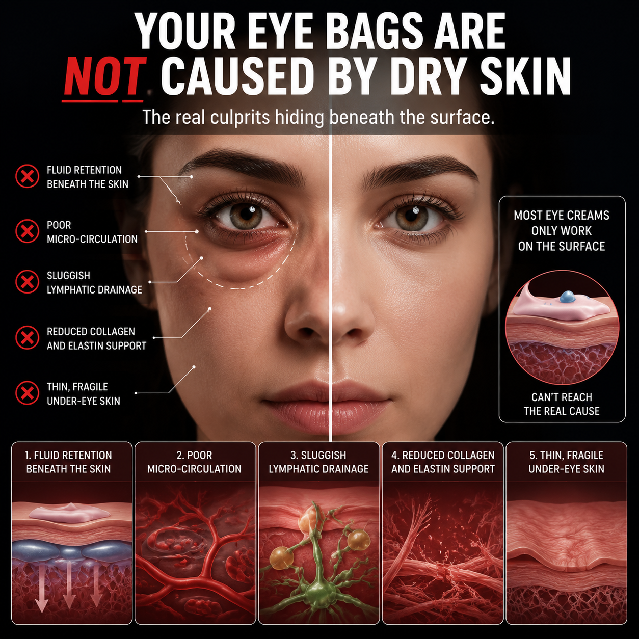 EInuvo™: Red Light Therapy That Deflates Eye Bags