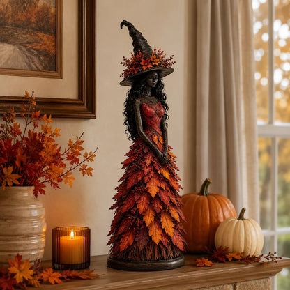 🔥LAST DAY 50% OFF - 🧙‍♀️Enchanted Autumn Witch Figurine (📦 Free Shipping)