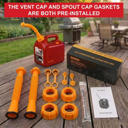 2-Pack Gas Can Spout Replacement Kit