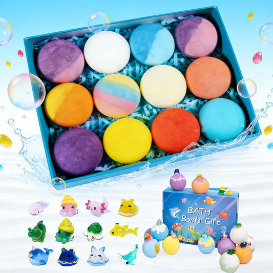 12-Piece Surprise Toy Bath Bomb Set
