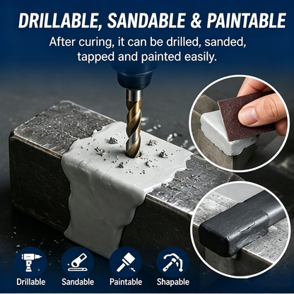💥SAVE 50% NOW🏠EInuvo® Steel Reinforced Epoxy Repair Putty — Universal Glue for Metal, Wood, Plastic