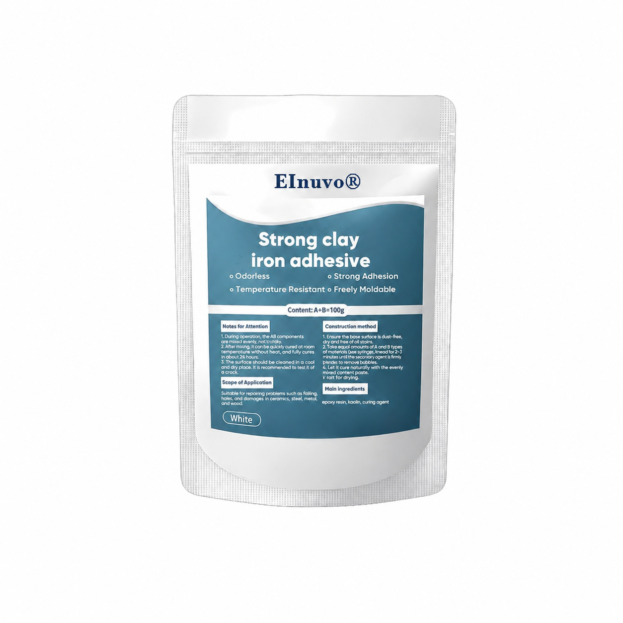 💥SAVE 50% NOW🏠EInuvo® Steel Reinforced Epoxy Repair Putty — Universal Glue for Metal, Wood, Plastic