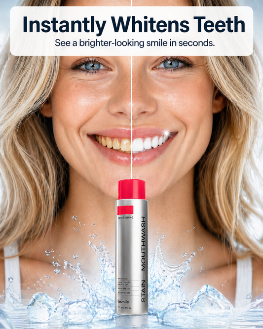 EINUVO®3-in-1 Stain-Removing Whitening Mouthwash