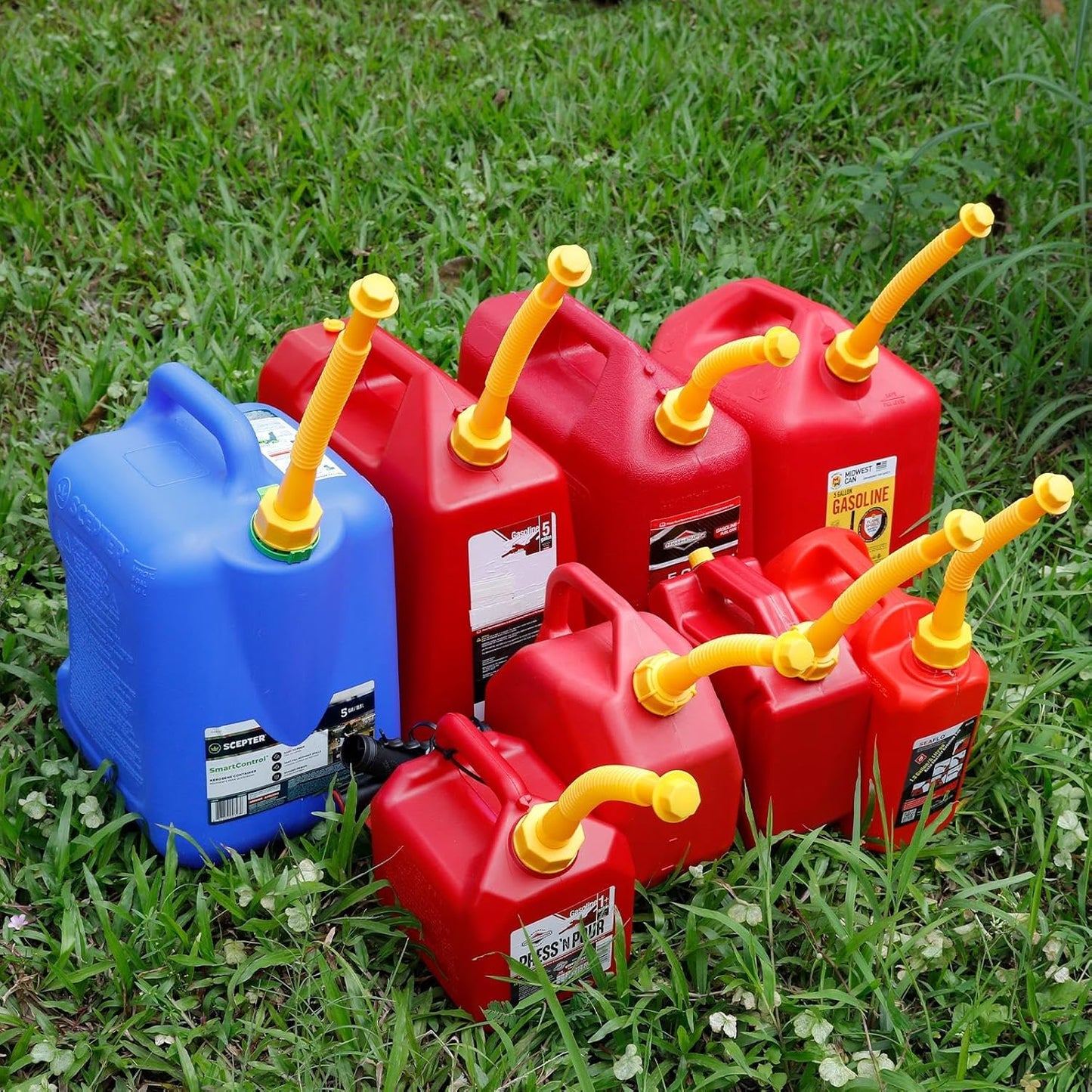 2-Pack Gas Can Spout Replacement Kit