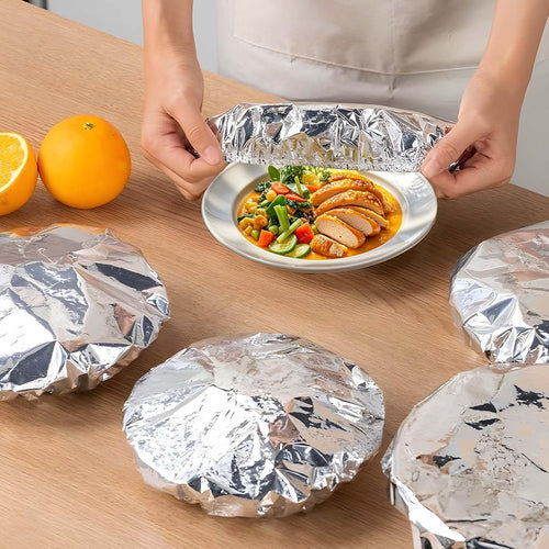 🔥LAST DAY SALE 74% OFF Home dining table & food container aluminum foil heat-retaining cover