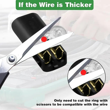 Double Wire Plug in Connector Ultimate DIY Wiring Kit