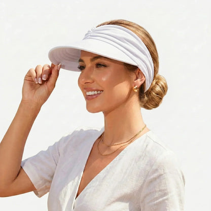 🔥 Summer Hot Sale 60% OFF💕UPF 50+ Sun Visor Ponytail Hat