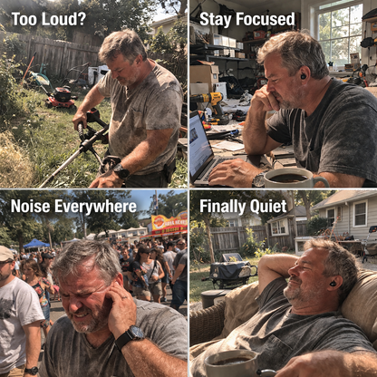 No Fancy Gear. Just Real Noise Blocking.