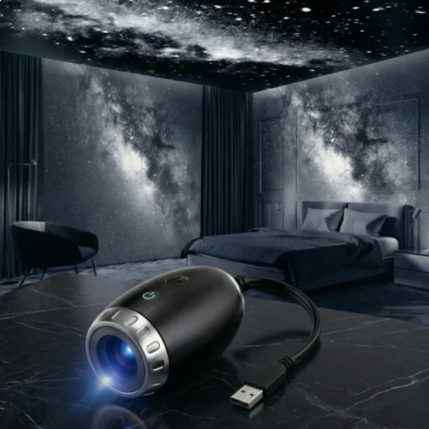 StarCeiling 360° Galaxy Sleep Projector