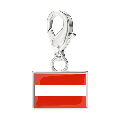 Flag & Map Charms Set