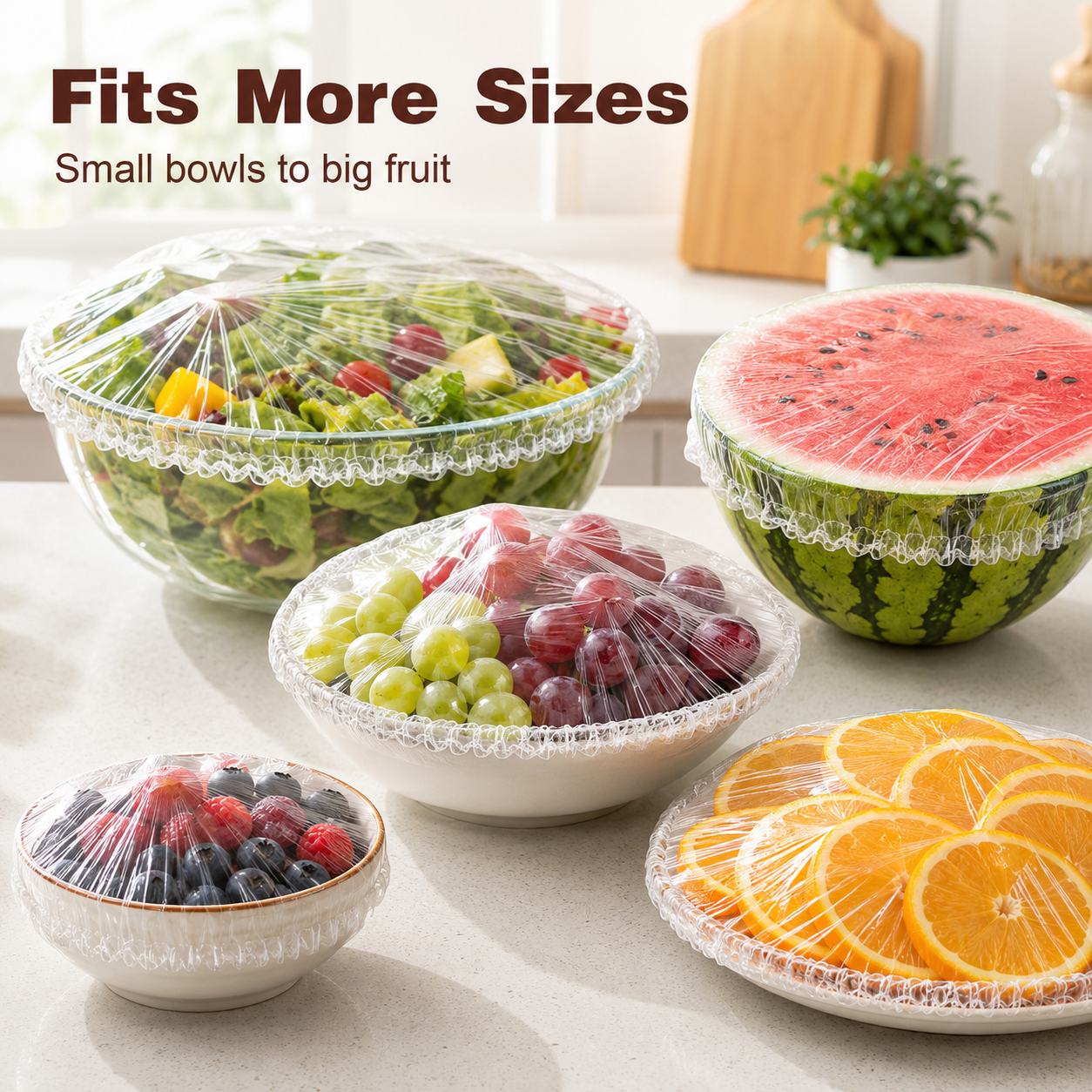 ⏳LAST DAY SALE 50% OFF!!🔥Varenloey® Disposable Stretch Food Covers for Bowls & Plates