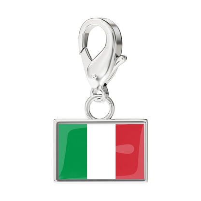 Flag & Map Charms Set