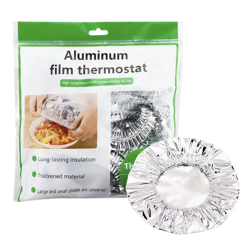 🔥LAST DAY SALE 74% OFF Home dining table & food container aluminum foil heat-retaining cover