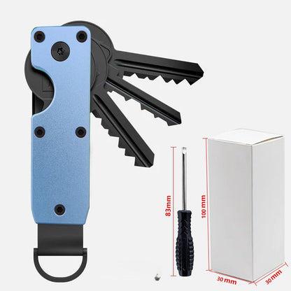 Metal Key Organizer — No More Bulky, Noisy Keys