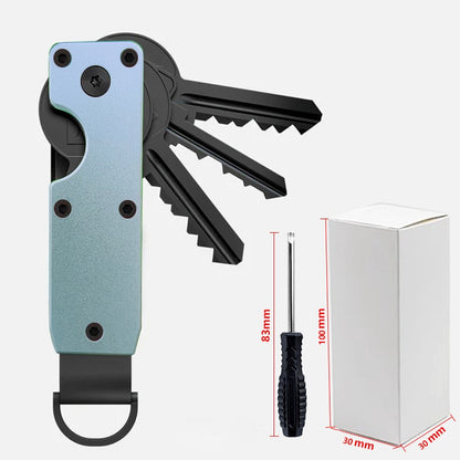 Metal Key Organizer — No More Bulky, Noisy Keys