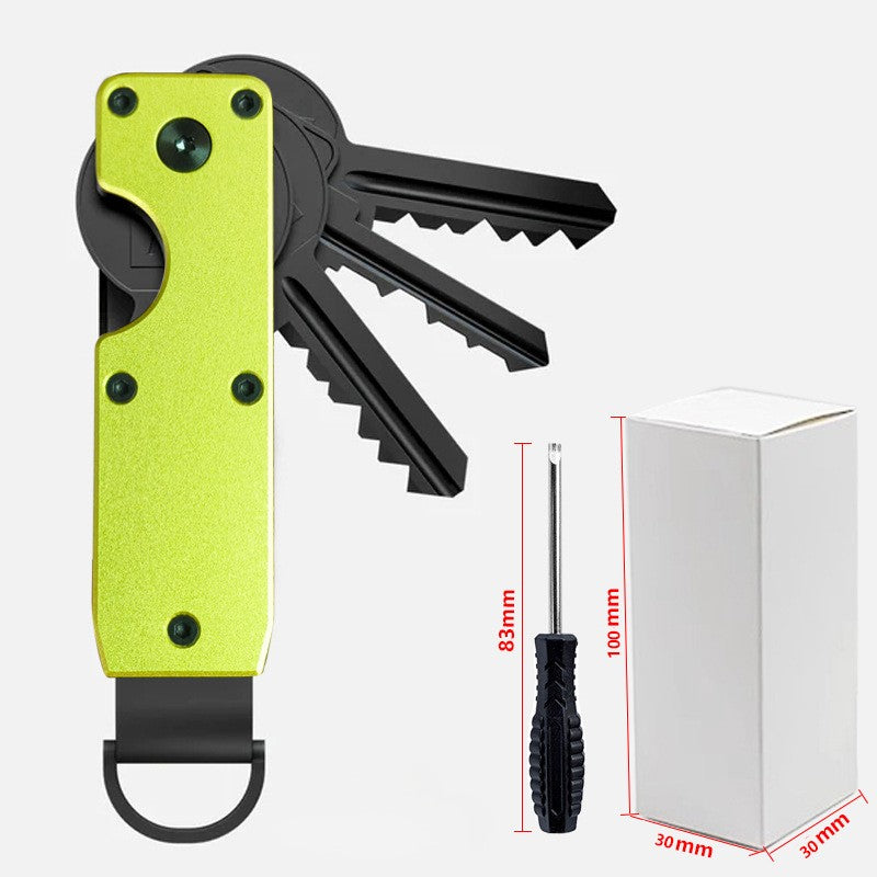 Metal Key Organizer — No More Bulky, Noisy Keys