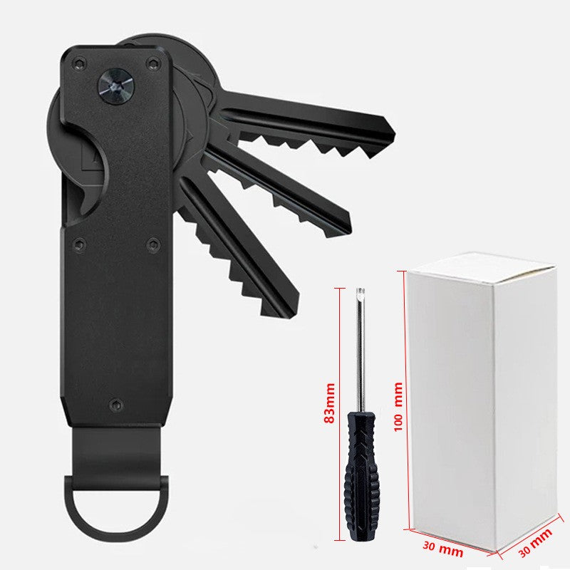 Metal Key Organizer — No More Bulky, Noisy Keys