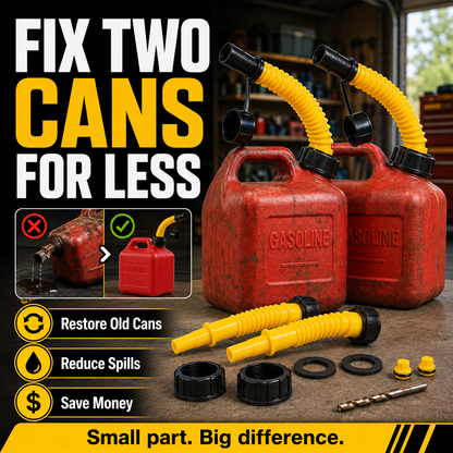 2-Pack Gas Can Spout Replacement Kit