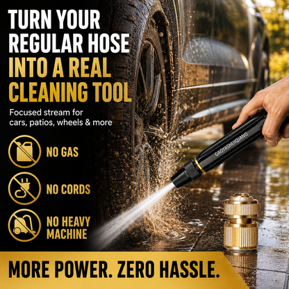 Limited-Time 50%OFF 🎉—Elnuvo™ PowerJet Pro Nozzle 💦 With 4 Premium Metal Adapters