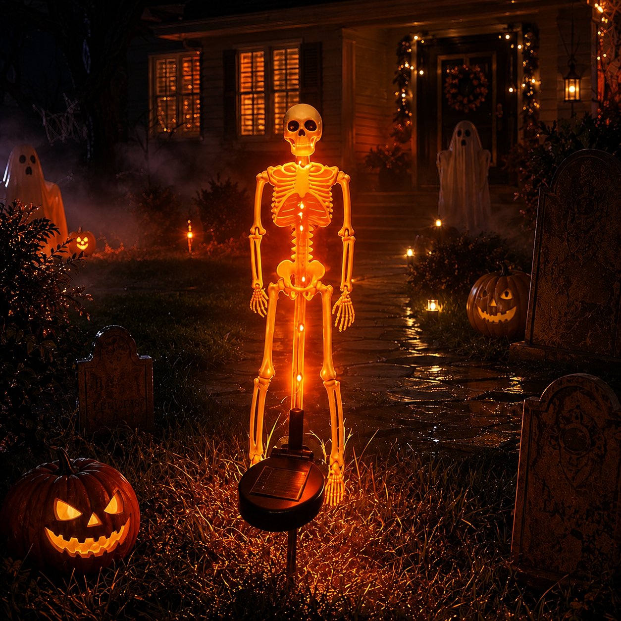 💀Varenloey® Solar Skeleton Garden Lights