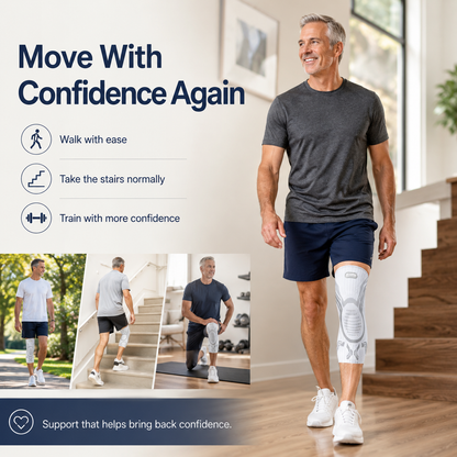 Elnuvo Advanced Adjustable Multi-Function Sports Knee Support Brace