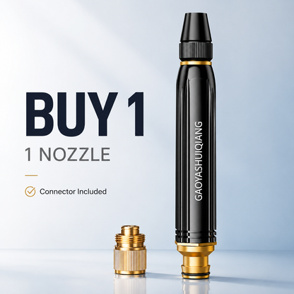 Limited-Time 50%OFF 🎉—Elnuvo™ PowerJet Pro Nozzle 💦 With 4 Premium Metal Adapters