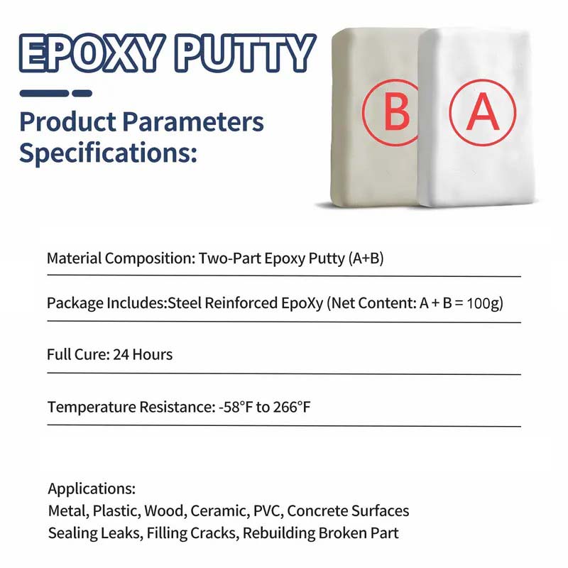 💥SAVE 50% NOW🏠EInuvo® Steel Reinforced Epoxy Repair Putty — Universal Glue for Metal, Wood, Plastic